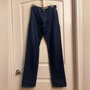 Versace Jeans Couture Women’s  Dark Blue Straight Leg Denim, size 28